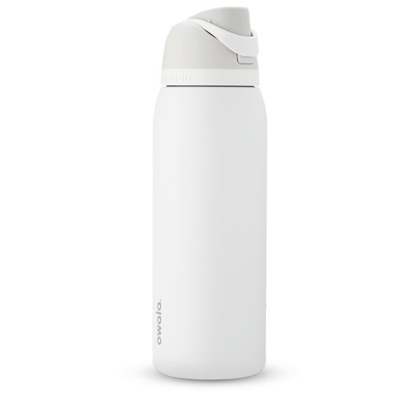 Botellas De Agua Owala FreeSip® Stainless Steel 40oz Blanco | Mexico-958671